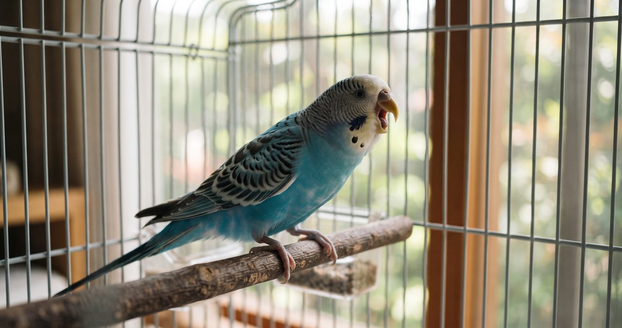 インコ・小鳥の鳴き声の種類と意味、機嫌や気持ちを読み取るサインのアイキャッチ画像